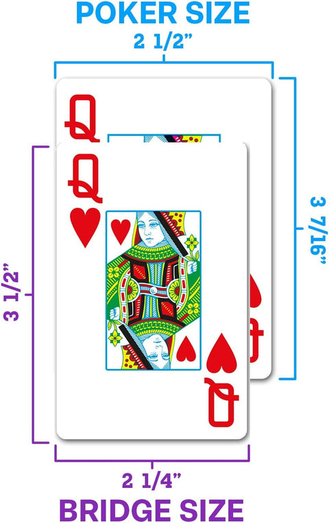 Copag: Legacy 4 Colors Poker size žaidimo kortos dviguba kaladė (raudonos ir mėlynos) Copag - HOBI.LT 🇱🇹