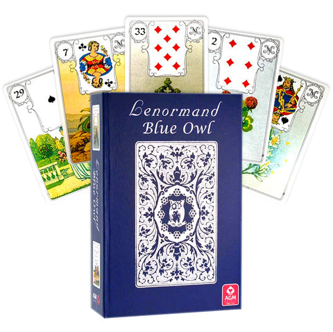 AGM: Lenormand Blue Owl Premium Edition kortos - HOBI.LT 🇱🇹