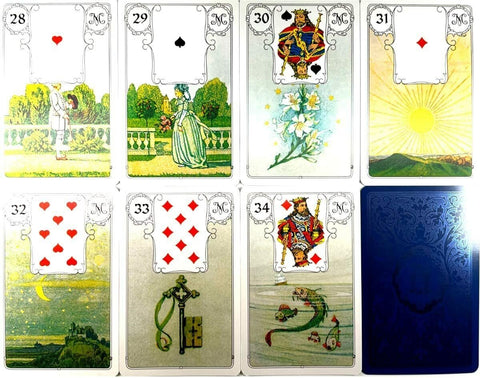 AGM: Lenormand Blue Owl Premium Edition kortos - HOBI.LT 🇱🇹