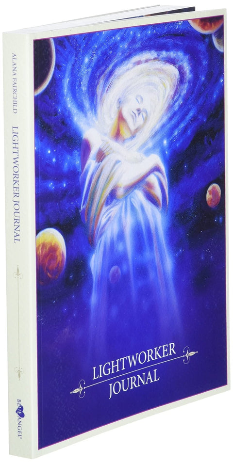 Lightworker Journal užrašinė (Blue Angel) mėlyno‑violetiniu viršeliu, minkštas variantas, pasviręs priekinis kampas, matomas viršelis