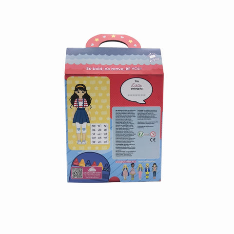 Lottie lėlė „Rinkis gerumą“ – 18 cm, vaikiškos proporcijos, 3+, CE sertifikuota