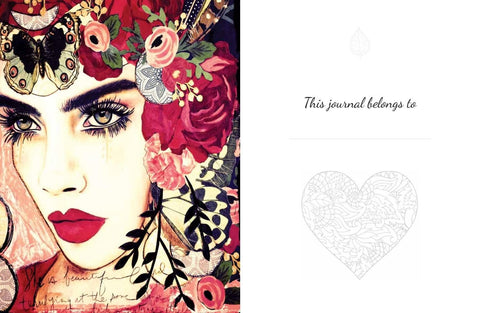 Blue Angel: Love Your Inner Goddess Journal užrašinė - HOBI.LT 🇱🇹