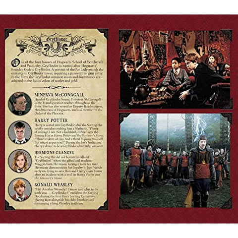 Harry Potter Gryffindor kišeninė užrašinė, kieti viršeliai – kolekcinė