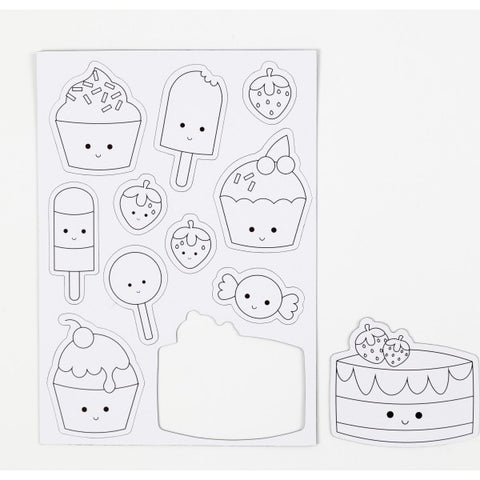 Ledų formos šaldytuvo magnetukai – CREATIV rinkinys, A5 (14,85×21 cm)