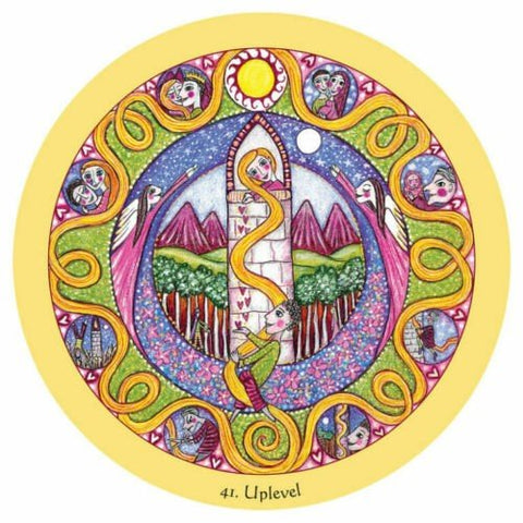 Blue Angel: Mandala Healing Oracle Kortos - HOBI.LT 🇱🇹