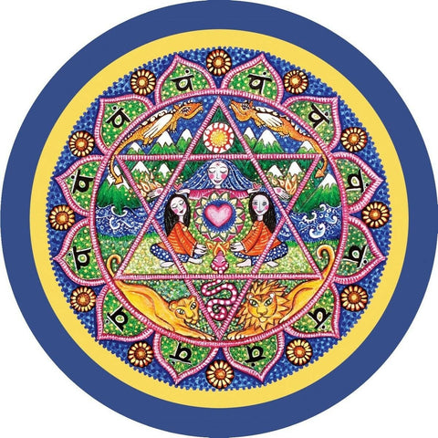 Blue Angel: Mandala Healing Oracle Kortos - HOBI.LT 🇱🇹