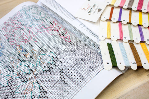 Luca - s: March Bouquet SB2388 - siuvinėjimo kryželiu rinkinys - HOBI.LT 🇱🇹