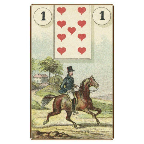 Lo Scarabeo: Marie Anne Lenormand Oracle Kortos - HOBI.LT 🇱🇹