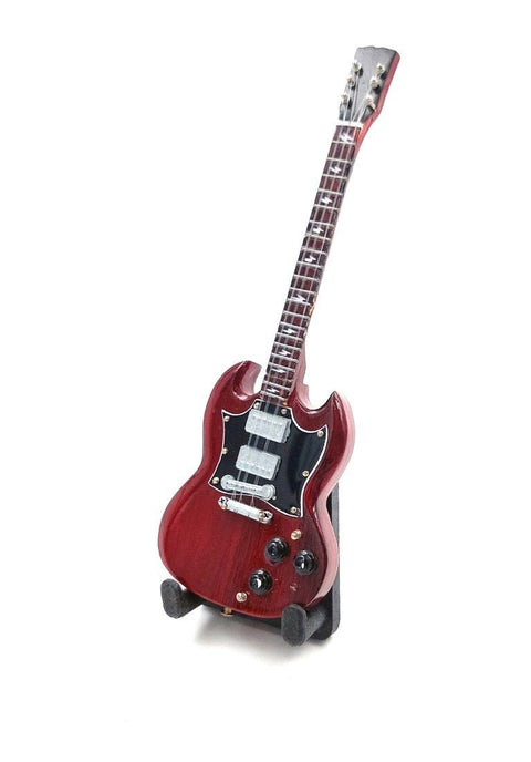 HOBI.LT 🇱🇹: Mini gitara 15cm - BMG - 008 Angus Young stiliaus - HOBI.LT 🇱🇹