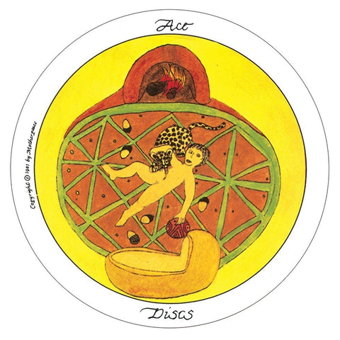 US Games Systems: Mini Motherpeace Round Tarot kortos - HOBI.LT 🇱🇹
