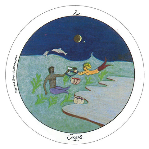 US Games Systems: Mini Motherpeace Round Tarot kortos - HOBI.LT 🇱🇹