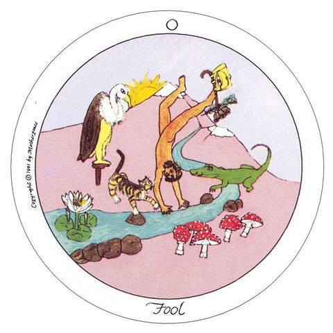 US Games Systems: Mini Motherpeace Round Tarot kortos - HOBI.LT 🇱🇹