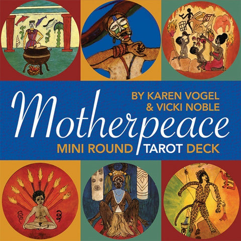 US Games Systems: Mini Motherpeace Round Tarot kortos - HOBI.LT 🇱🇹