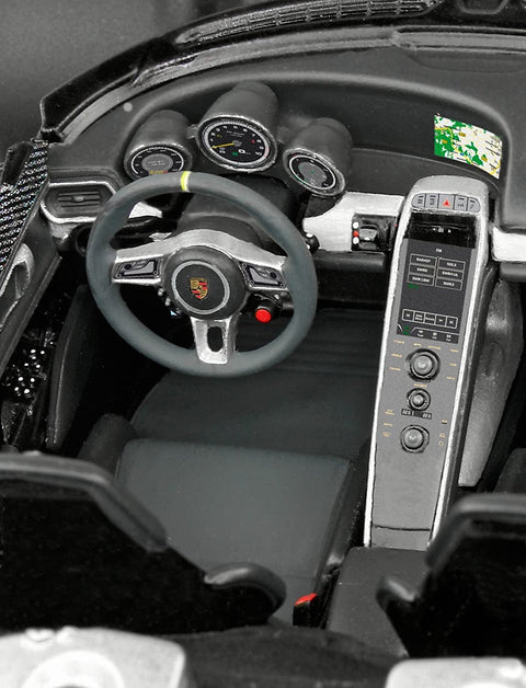Revell: Model Set Porsche 918 Spyder - PLASTIKINIS modeliavimo rinkinys - HOBI.LT 🇱🇹