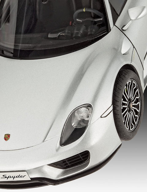 Revell: Model Set Porsche 918 Spyder - PLASTIKINIS modeliavimo rinkinys - HOBI.LT 🇱🇹