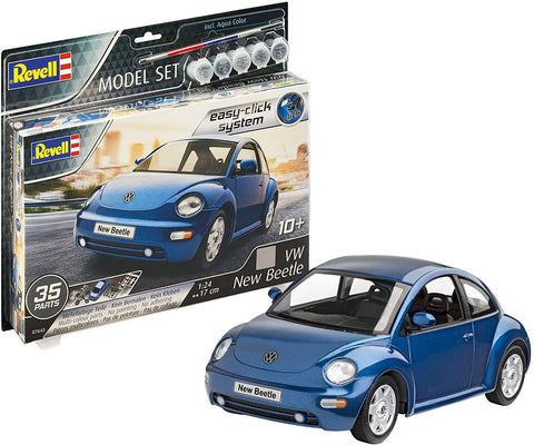 Revell: Model Set VW New Beetle - PLASTIKINIS modeliavimo rinkinys - HOBI.LT 🇱🇹