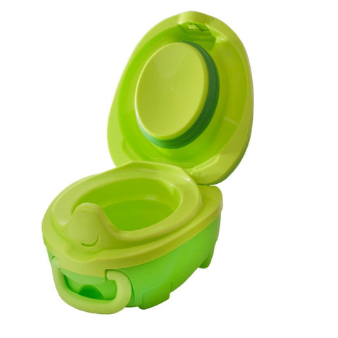 My Carry Potty nešiojamas mokomasis naktipuodis vaikams „Dinozauras“ – sandarus, kelioninis