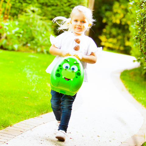 My Carry Potty nešiojamas mokomasis naktipuodis vaikams „Dinozauras“ – sandarus, kelioninis