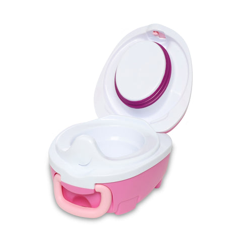 My Carry Potty mokomasis kelioninis naktipuodis vaikams – Rožinis drakonas