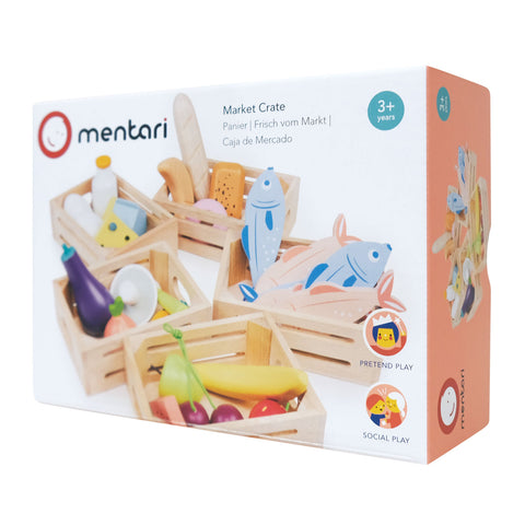 Mentari medinis pieno produktų rinkinys vaikams – kiaušiniai, pienas ir sūriai, 3+