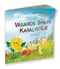 Muzikinė pasaka „Vasaros spalvų karalystėje“ – knyga vaikams su CD, karaoke ir natomis