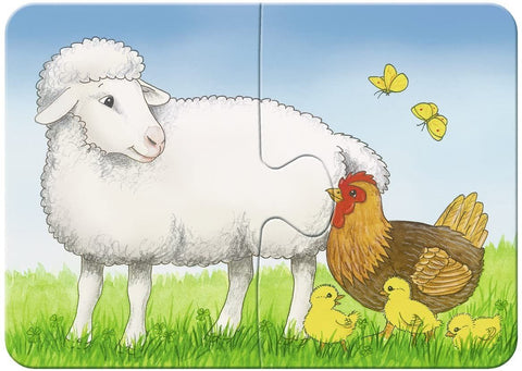 Ravensburger: My First Puzzle: Farm Animals Puzzle - RAVENSBURGER dėlionė - HOBI.LT 🇱🇹