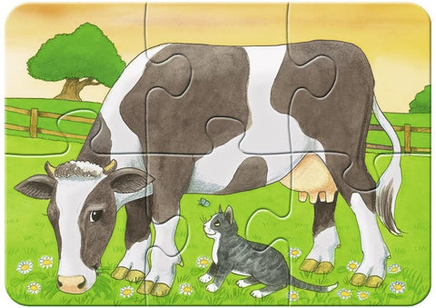 Ravensburger: My First Puzzle: Farm Animals Puzzle - RAVENSBURGER dėlionė - HOBI.LT 🇱🇹
