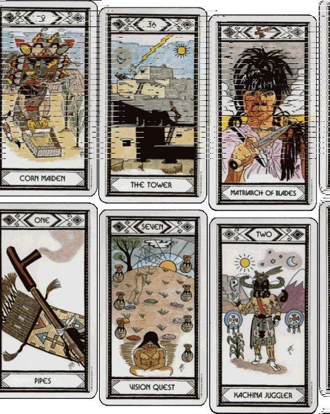 US Games Systems: Native American Tarot kortos - HOBI.LT 🇱🇹
