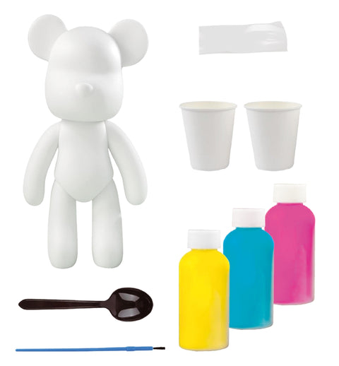 Splat Planet Marble Bear neoninis marmuravimo rinkinys – 23 cm meškiukas