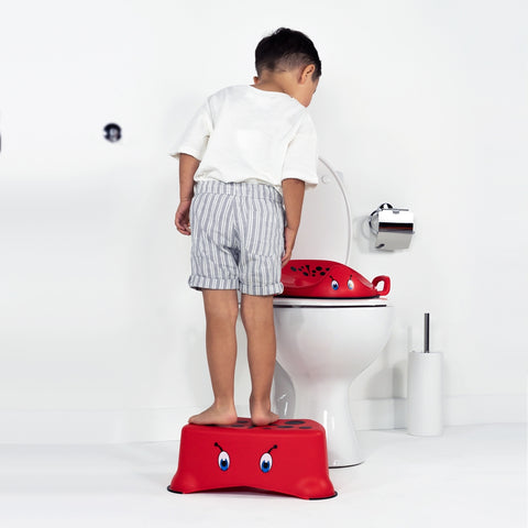 My Carry Potty vaikiškas neslystantis laiptelis „Boružėlė“, 18+ mėn., iki 50 kg