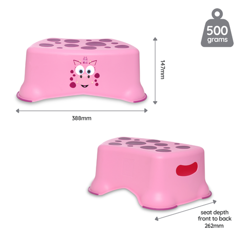 My Carry Potty neslystantis vaikiškas laiptelis „Rožinis drakonas“, 18+ mėn., iki 50 kg