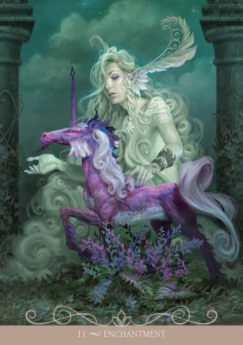 Lo Scarabeo: Night Fairies Oracle kortos - HOBI.LT 🇱🇹