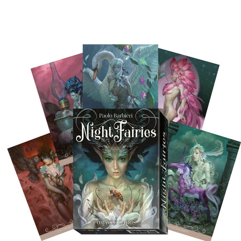 Lo Scarabeo: Night Fairies Oracle kortos - HOBI.LT 🇱🇹