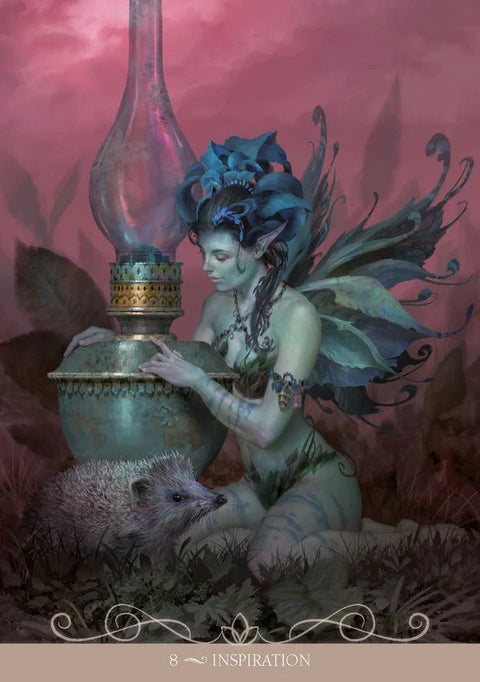 Lo Scarabeo: Night Fairies Oracle kortos - HOBI.LT 🇱🇹