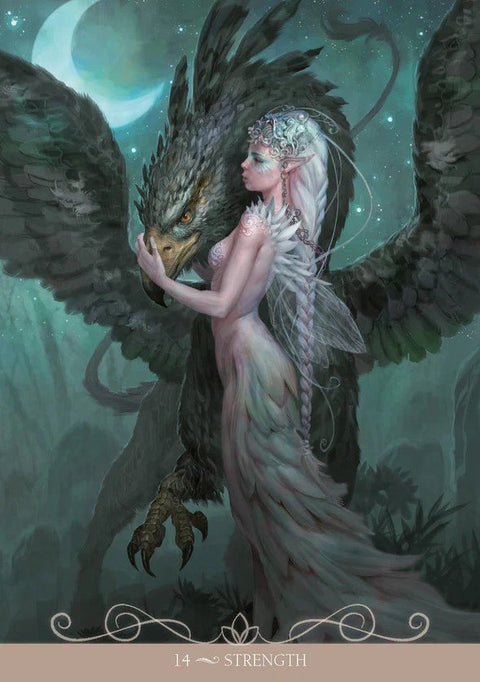 Lo Scarabeo: Night Fairies Oracle kortos - HOBI.LT 🇱🇹