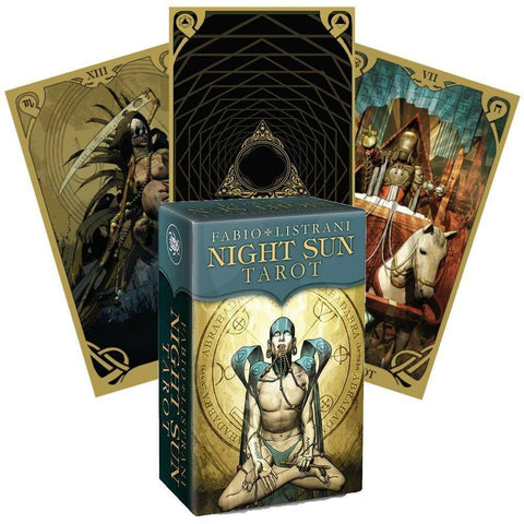 Lo Scarabeo: Night Sun Mini Tarot kortos - HOBI.LT 🇱🇹