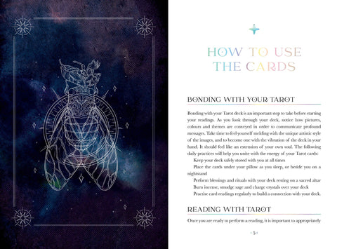 Rockpool: Oriens Animal Tarott Tarot kortos - HOBI.LT 🇱🇹