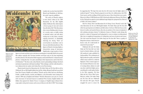 Knyga, atversta XIX a. iliustruotas leidinys su kairės ir dešinės puslapio spalvotomis iliustracijomis ir tekstu