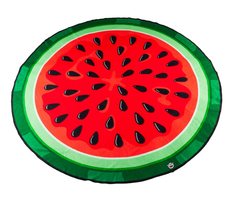 Paplūdimio kilimėlis „Arbūzas“ 152 × 152 cm – BigMouth