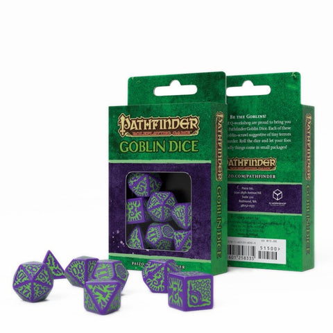Q - Workshop: Pathfinder: Goblin RPG kauliukų rinkinys - HOBI.LT 🇱🇹