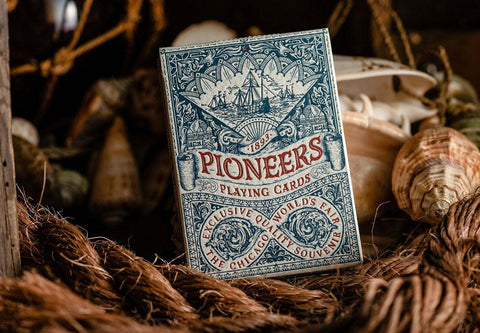 Ellusionist: Pioneers mėlynos žaidimų kortos - HOBI.LT 🇱🇹