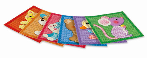 PlayMais kukurūzų mozaika „Draugai“ 2300 vnt. – ekologiškas kūrybos rinkinys 3+ (Vokietija)