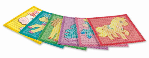 PlayMais mozaikos rinkinys „Ponis“ – 2300 vnt., ekologiškas, 3+