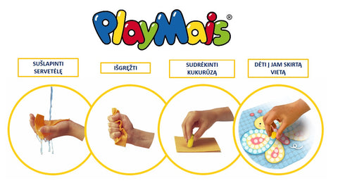 PlayMais kūrybinė mozaika „Vienaragis“ – 2300 dalių rinkinys, 5+, tvarus
