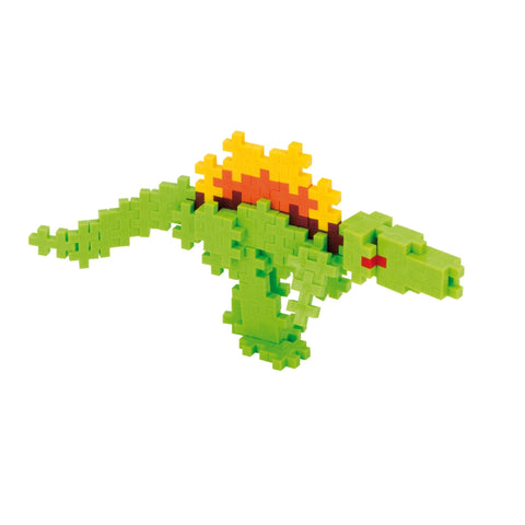 Plus-Plus Spinozauras – mini konstruktorius, 100 detalių (5–12 m.)