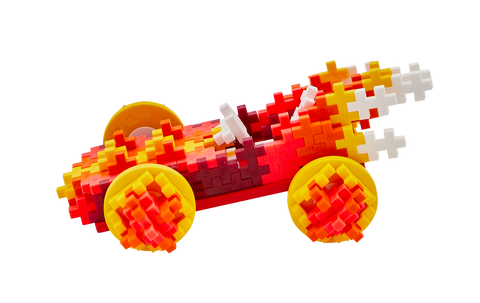 Plus-Plus mini konstruktorius Automobilis „Ugnis“, 200 detalių