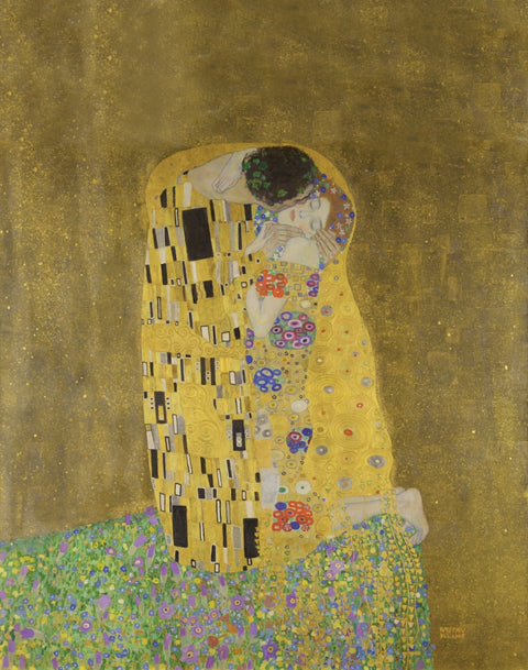 Plus-Plus Mini konstruktorius Įkvėpimas: Klimtas „Bučinys“ – 350 detalių, 7–12 m., pagaminta Danijoje