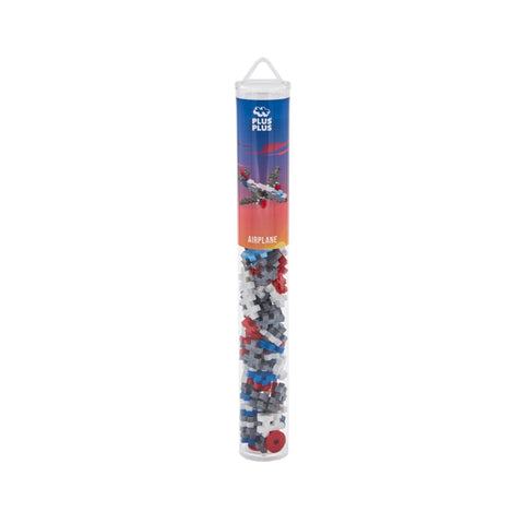 Plus-Plus Mini 3D konstruktorius „Lėktuvas“, 100 det., 5+