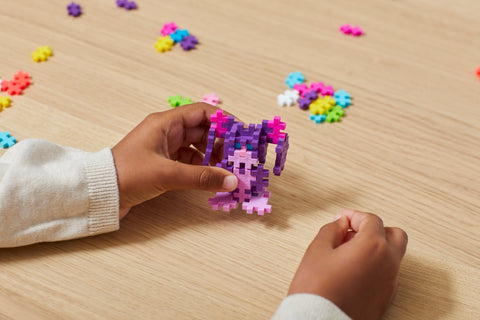 Plus-Plus konstruktorius „Gyvūnėliai: mokausi statyti“ 275 det., Mini, 5–12 m.