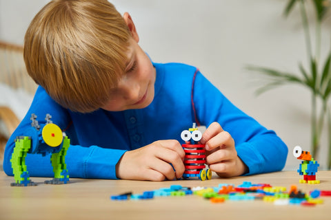 Plus-Plus konstruktorius „Robotai“ – 250 det., mini 20 mm, 5–12 m.
